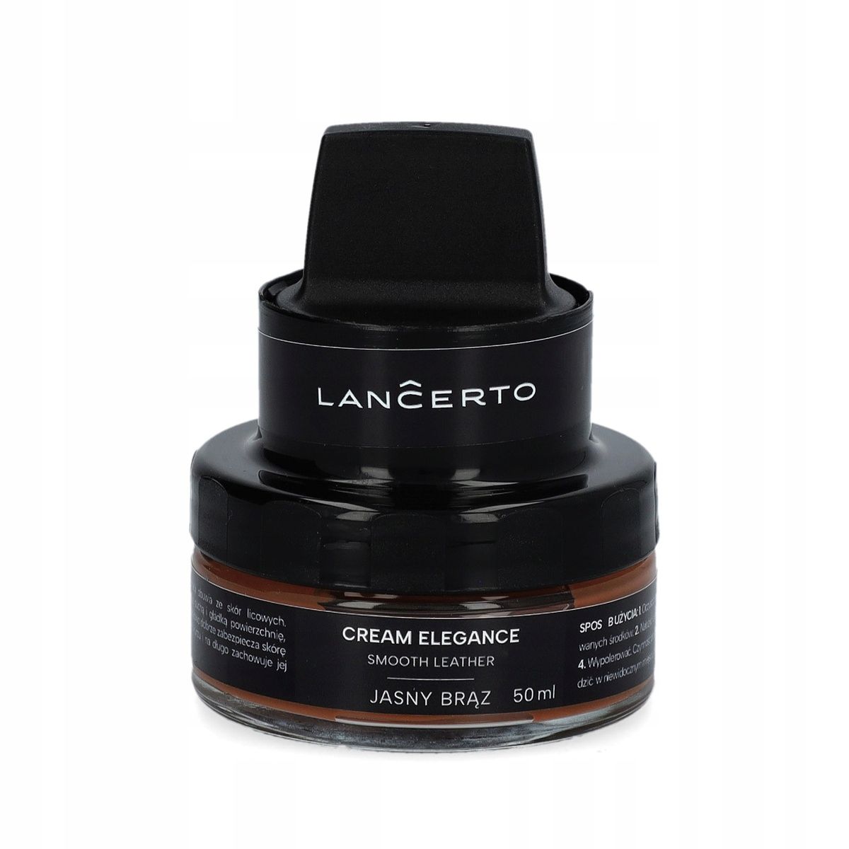  Apavu krēms krēms melna krāsa cream elegance 50ml lancerto