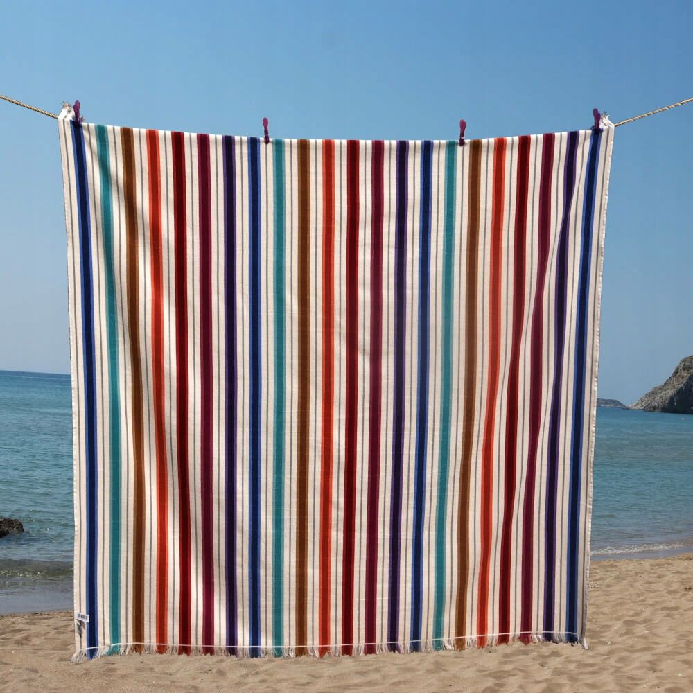  Meessoost suur rannarätik 100x180 blue väljund portugali keel 100% puuvill
