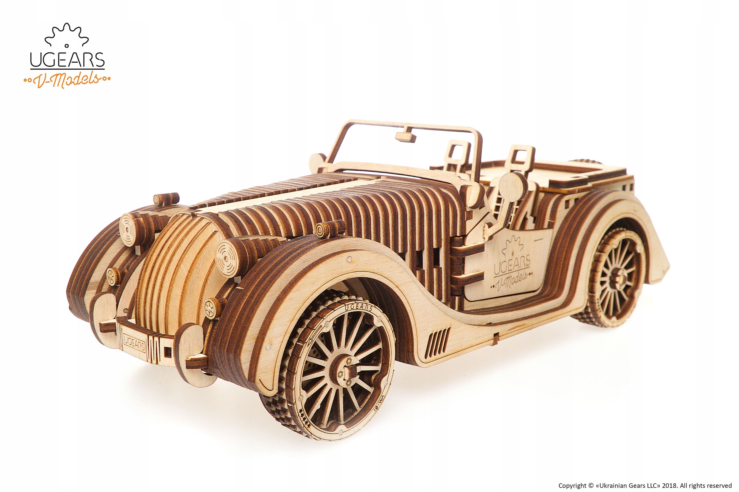  3d dėlionė ugears mechaninė celesta 573 el.
