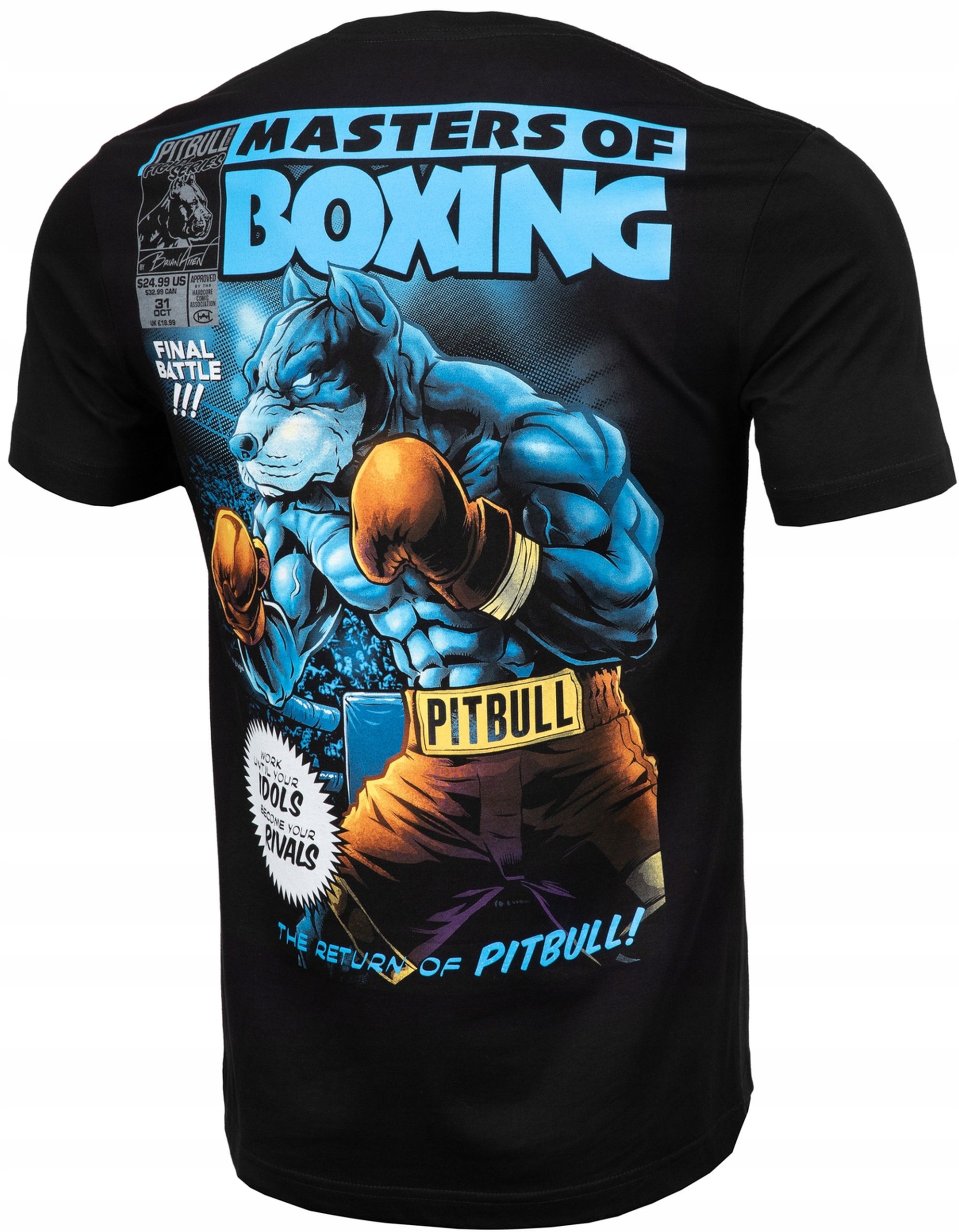  Pánske tričká pitbull veľkosť m