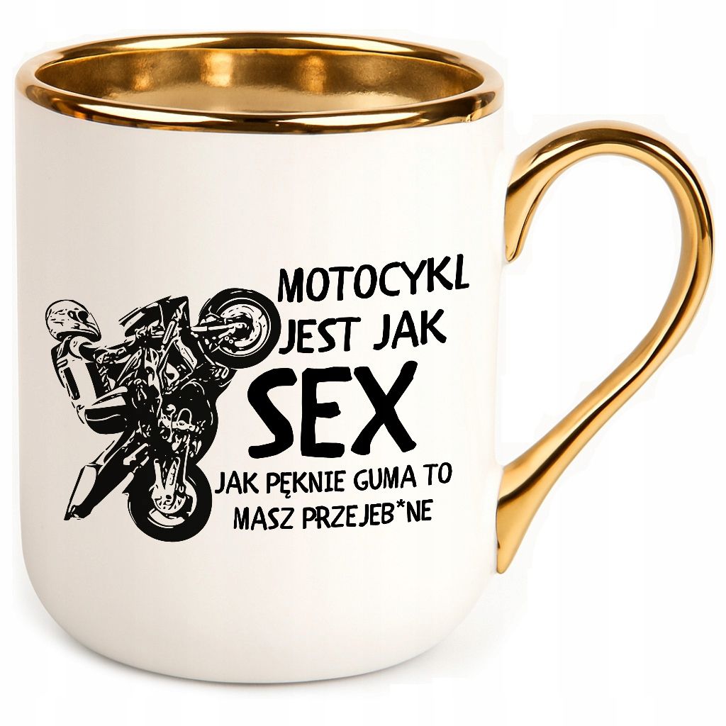  Pohár dárek pro motorkáře motoryzacja motocykl sex