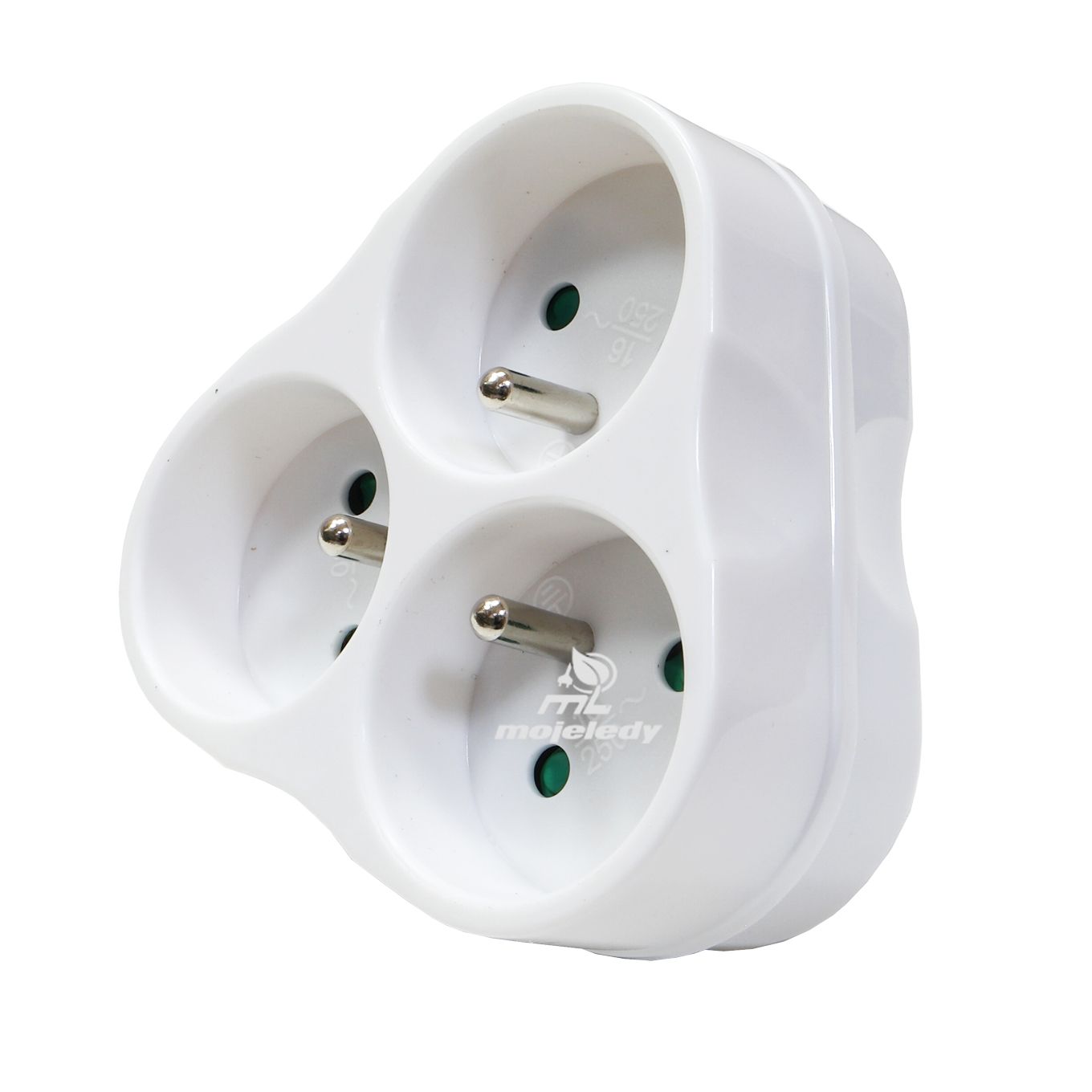  Taisns spraudnis 16a z/u uni-schuko melna krāsa wt-40