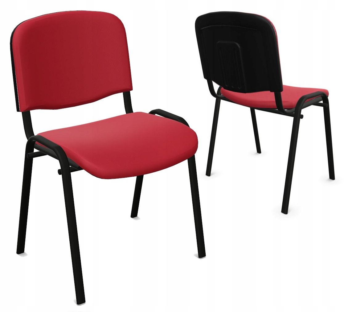  Konferencinė kėdė minkštas iso juodas ns