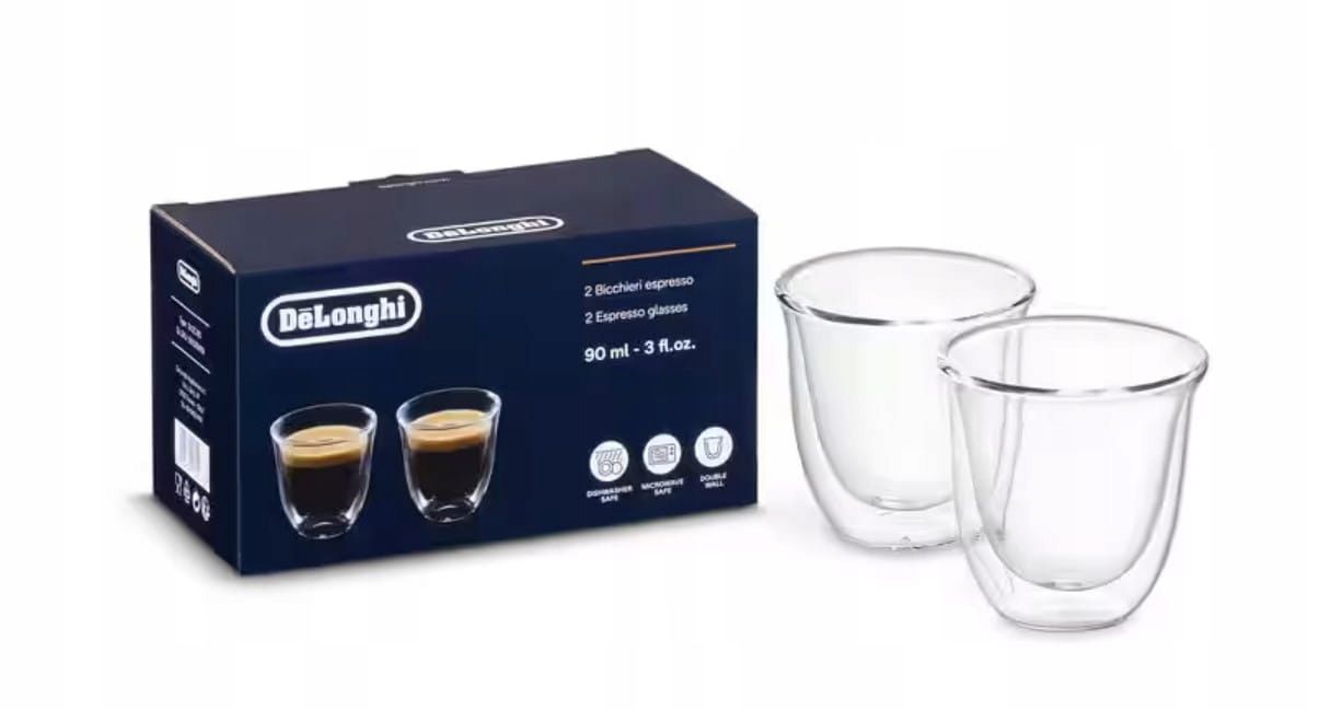  Delonghi thermal cups / glasses - espresso 2 pcs. 90ml dlsc310