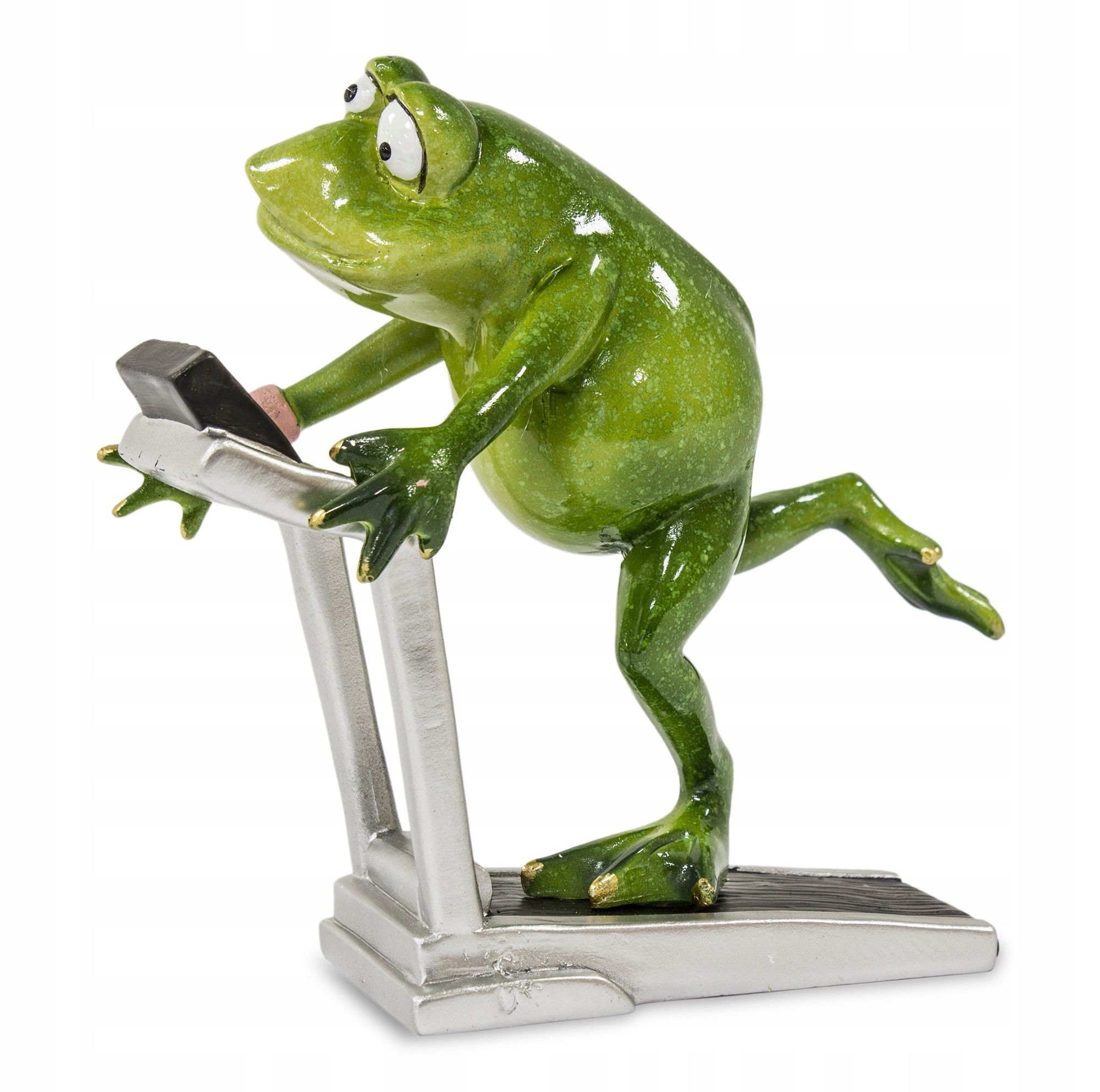  Figur frosch frosch auf rybach angler fischer geschenk