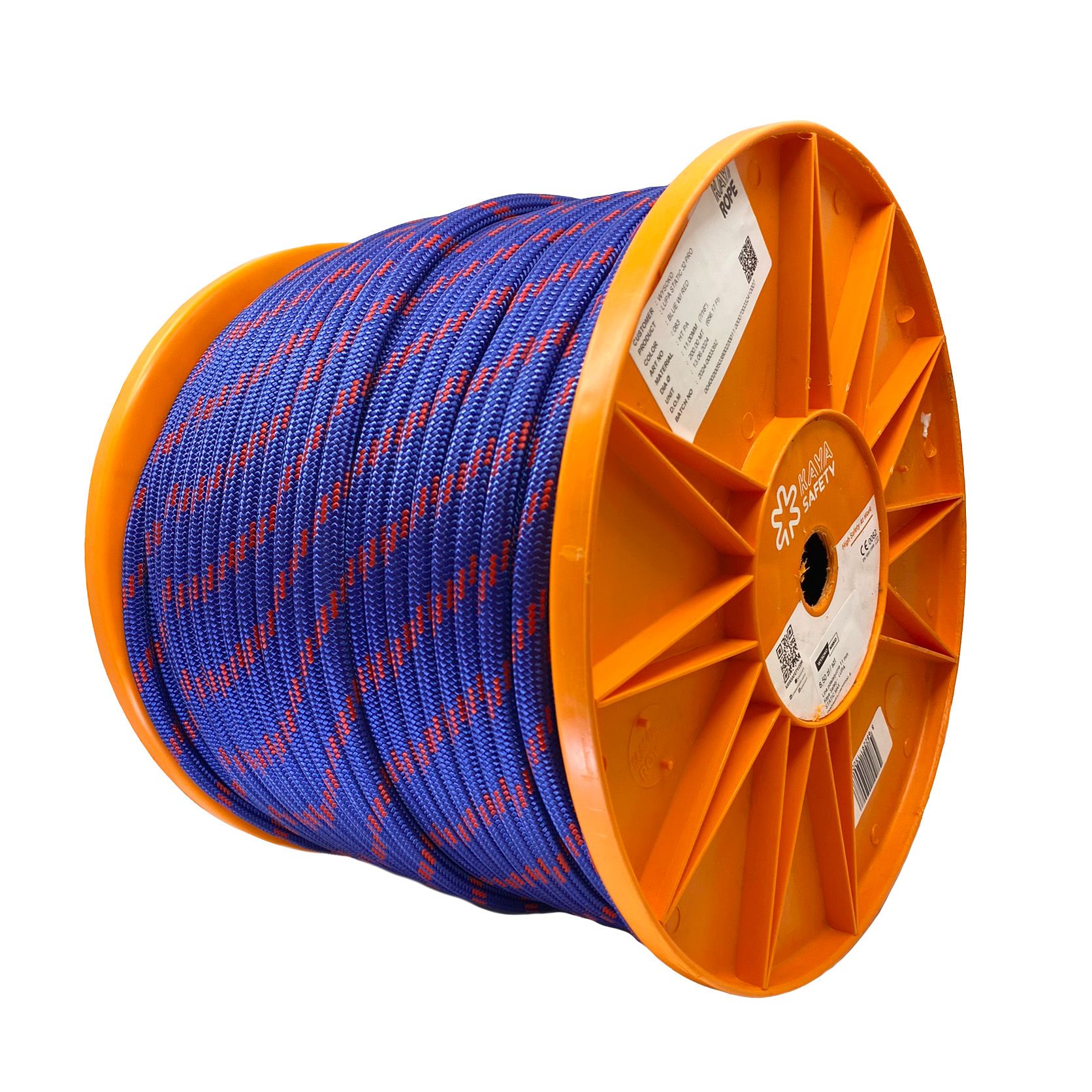  Poolstaatiline köis tünn 10,5 mm kaya safety luup static pro (punane värv)