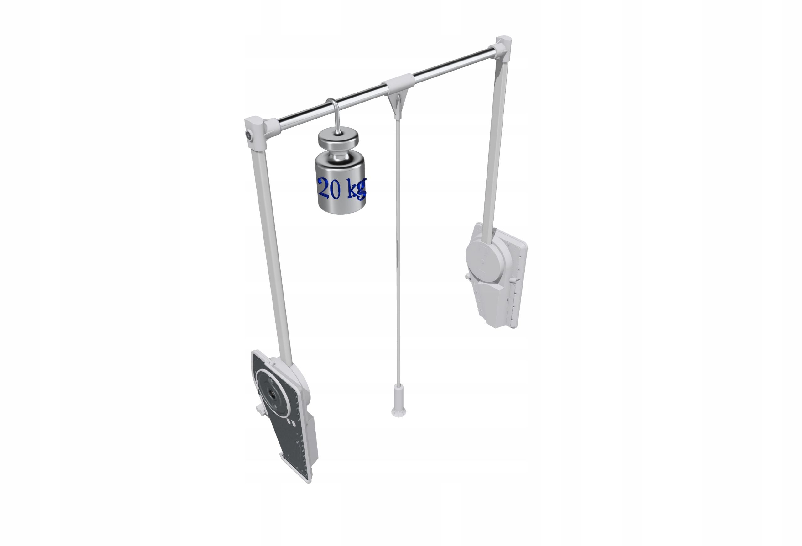  Pantograf ambos superlift 50/75 max zaťaženie 20kg striebro