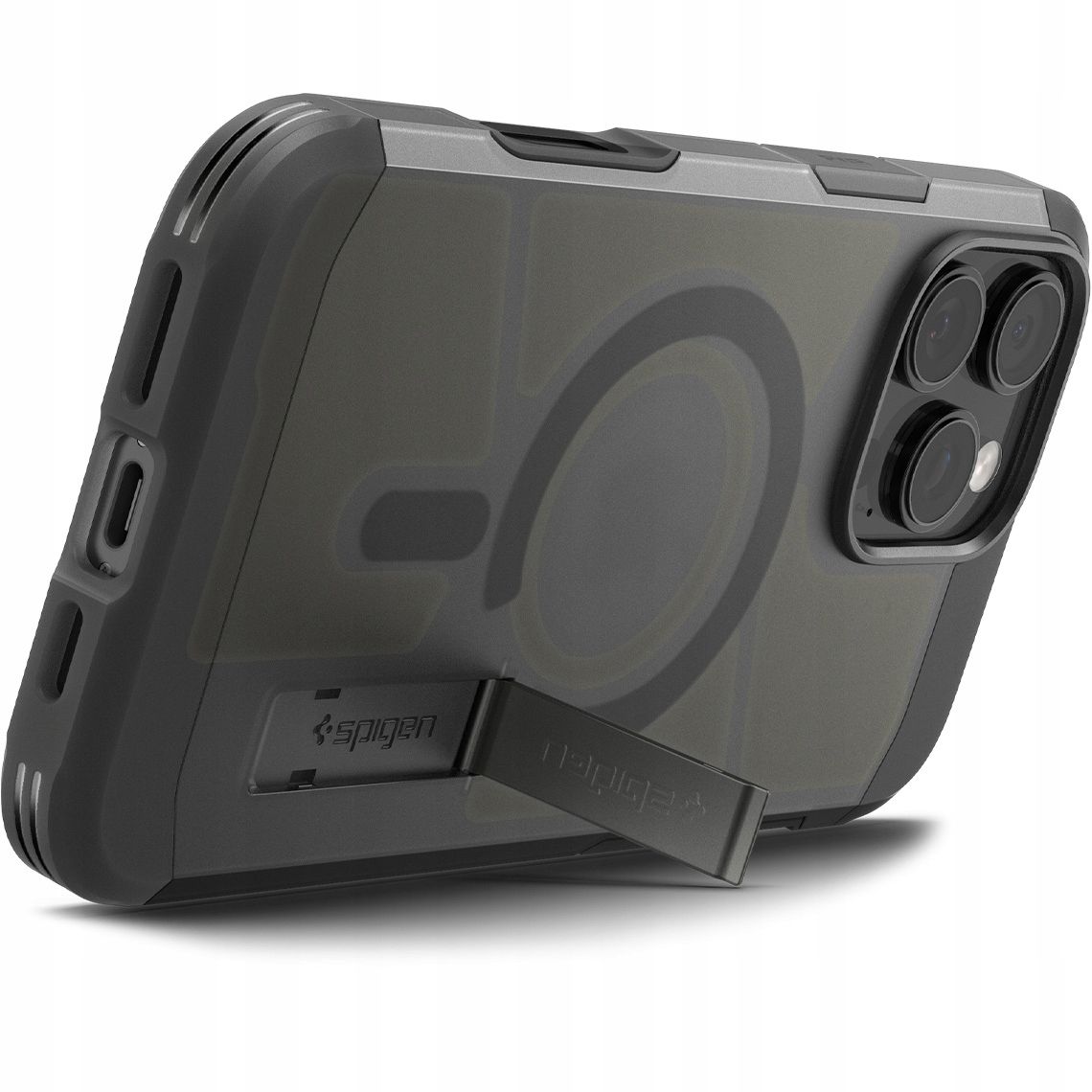  Byla spigen į "iphone" 16 pro, nugara į magsafe, lengvas, tvirtas, stilingas