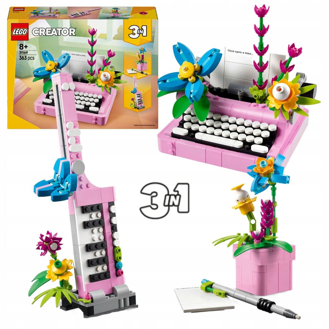  Lego creator 3 w 1 30688 tropický tukan ryba tučniak