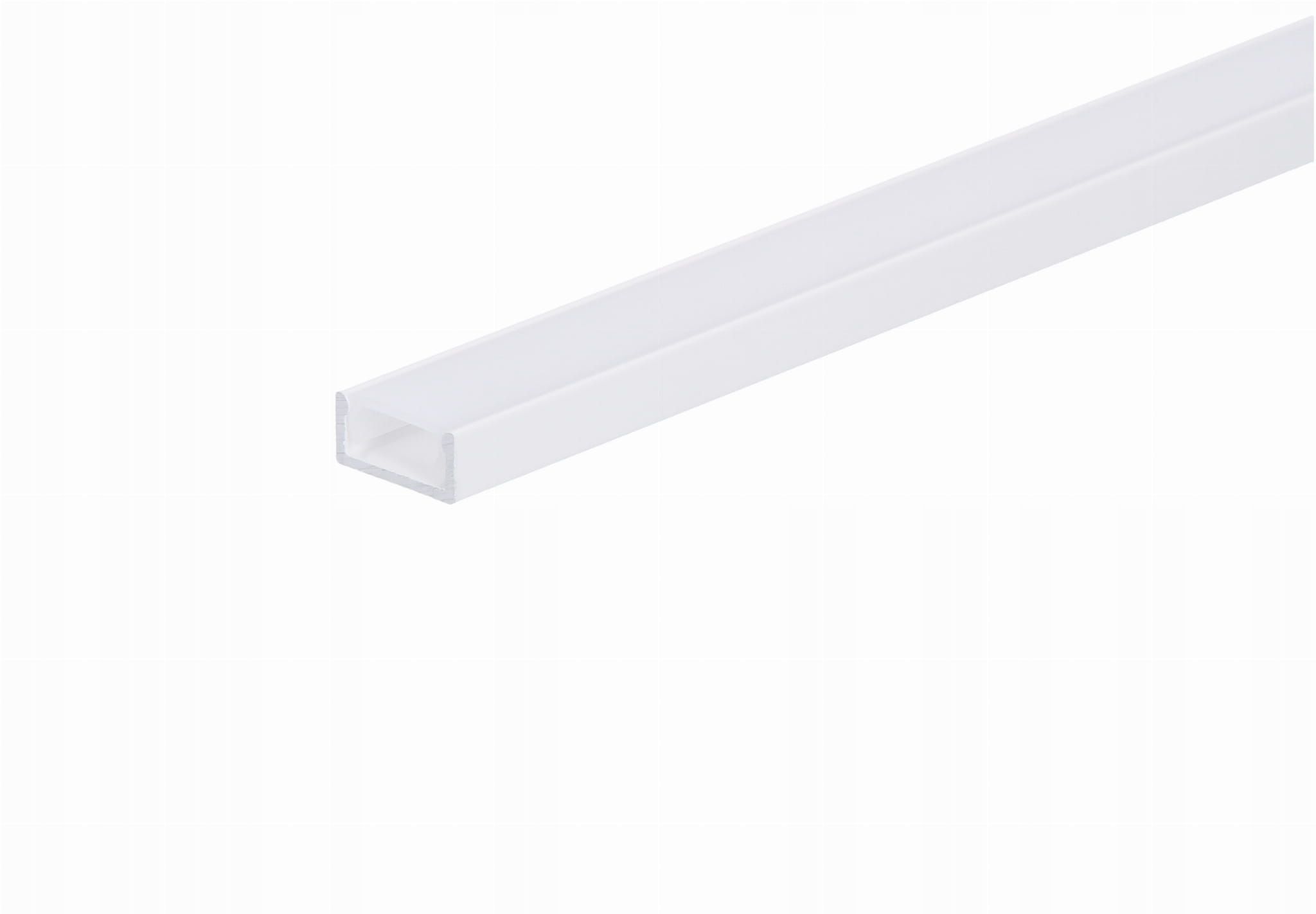  Profils led basic ar vizieri piens balts mlf 2m