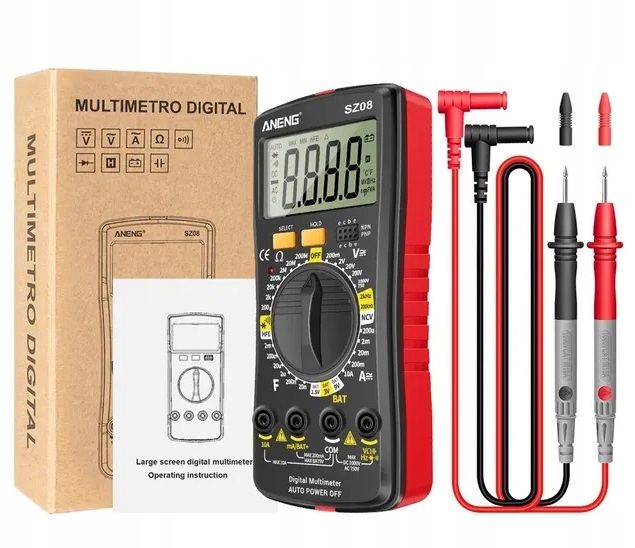  Presné meter digitálny multimeter zoyi zt219 max 19999