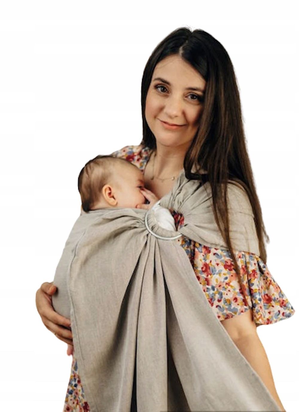 Kobalt m - šatka na nosenie detí - tkané bavlna m 4,6 m lennylamb