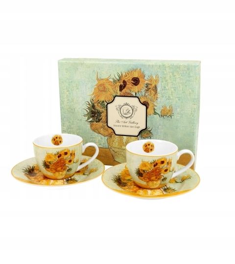  2 cups espresso with saucers safa