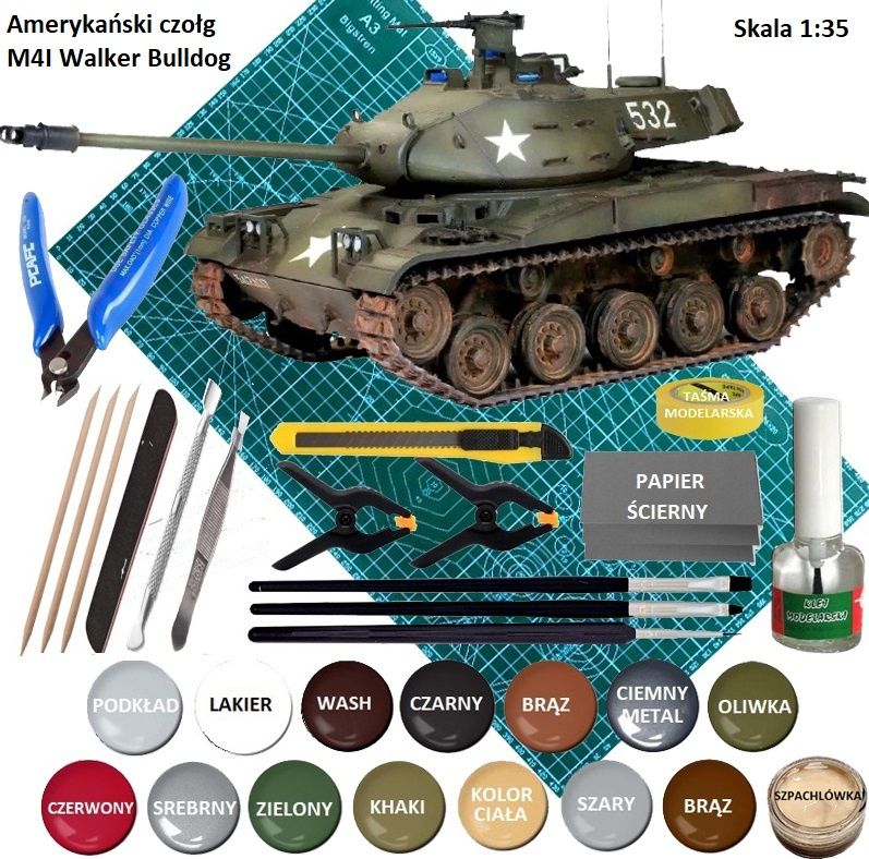  Modelis cisterna pantera tank panther type g + akrila krāsas modeļiem. aksesuāri