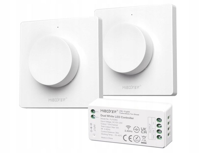  Wifi zonų valdiklis milight led fut035w | cct