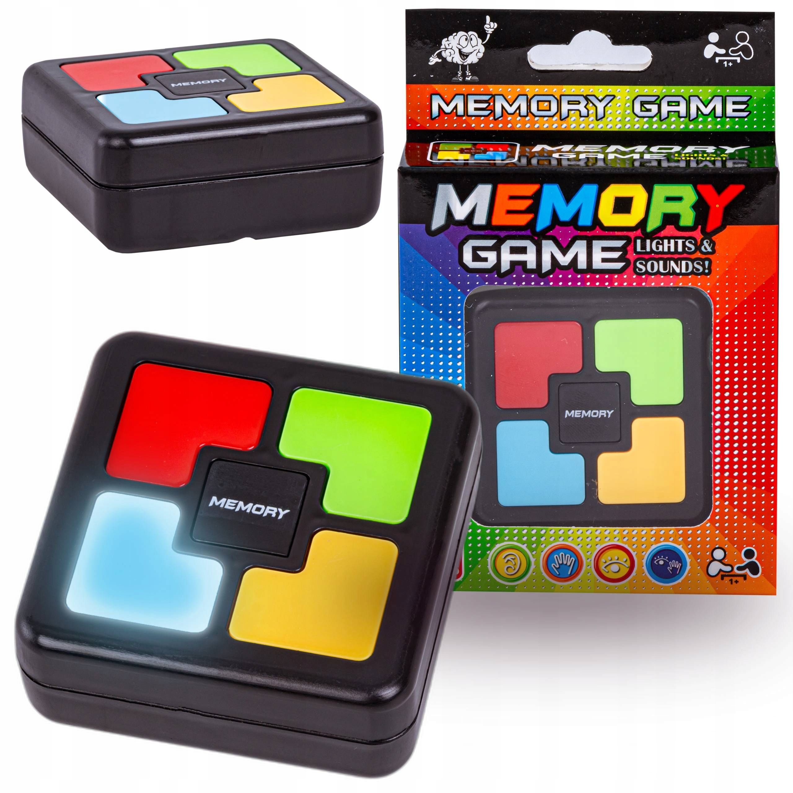  Elektronisches spiel memory game pamieciowa logisch lichteffekte audio