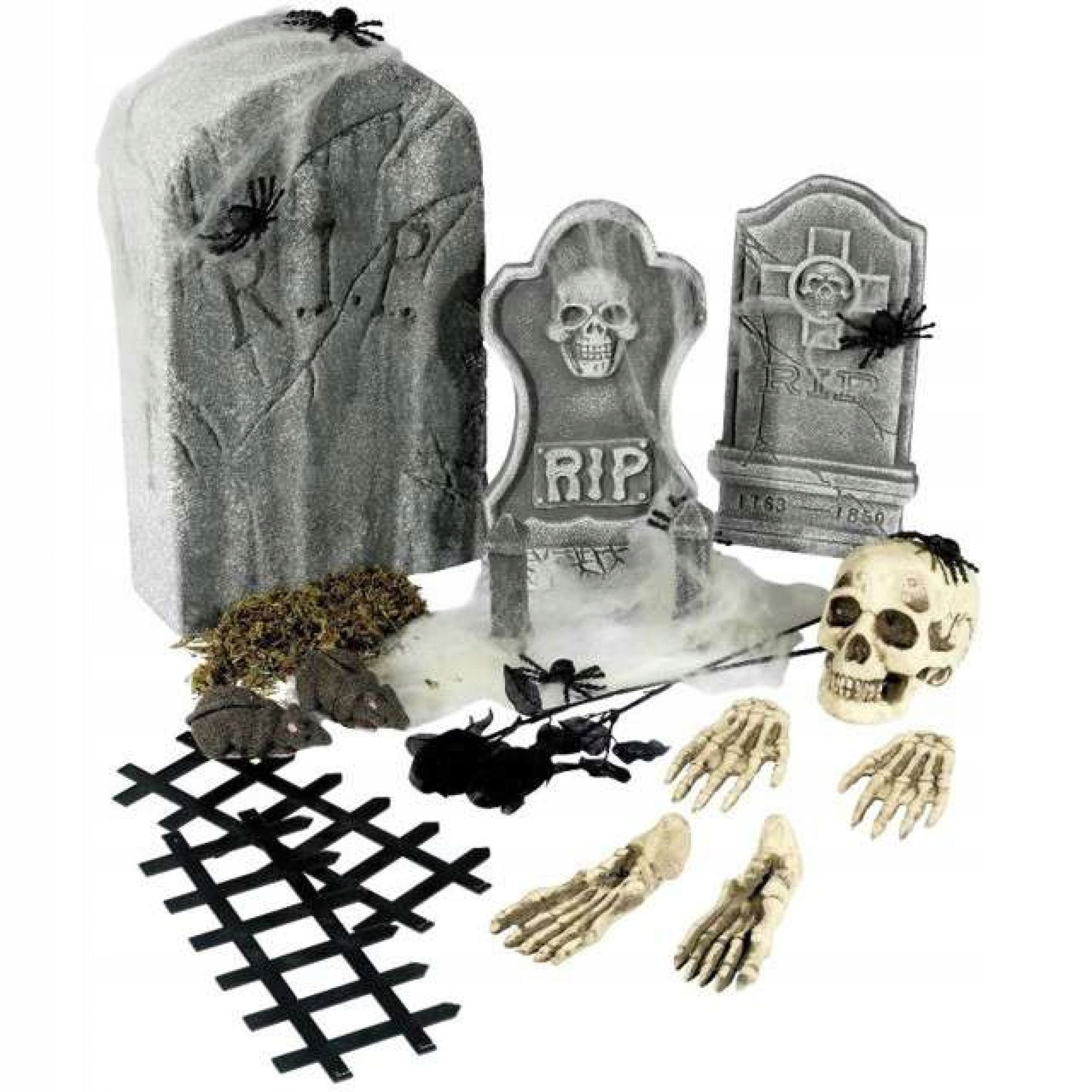  Kaunistus halloweeni jaoks cmentarzysko luu 24 arvutid.
