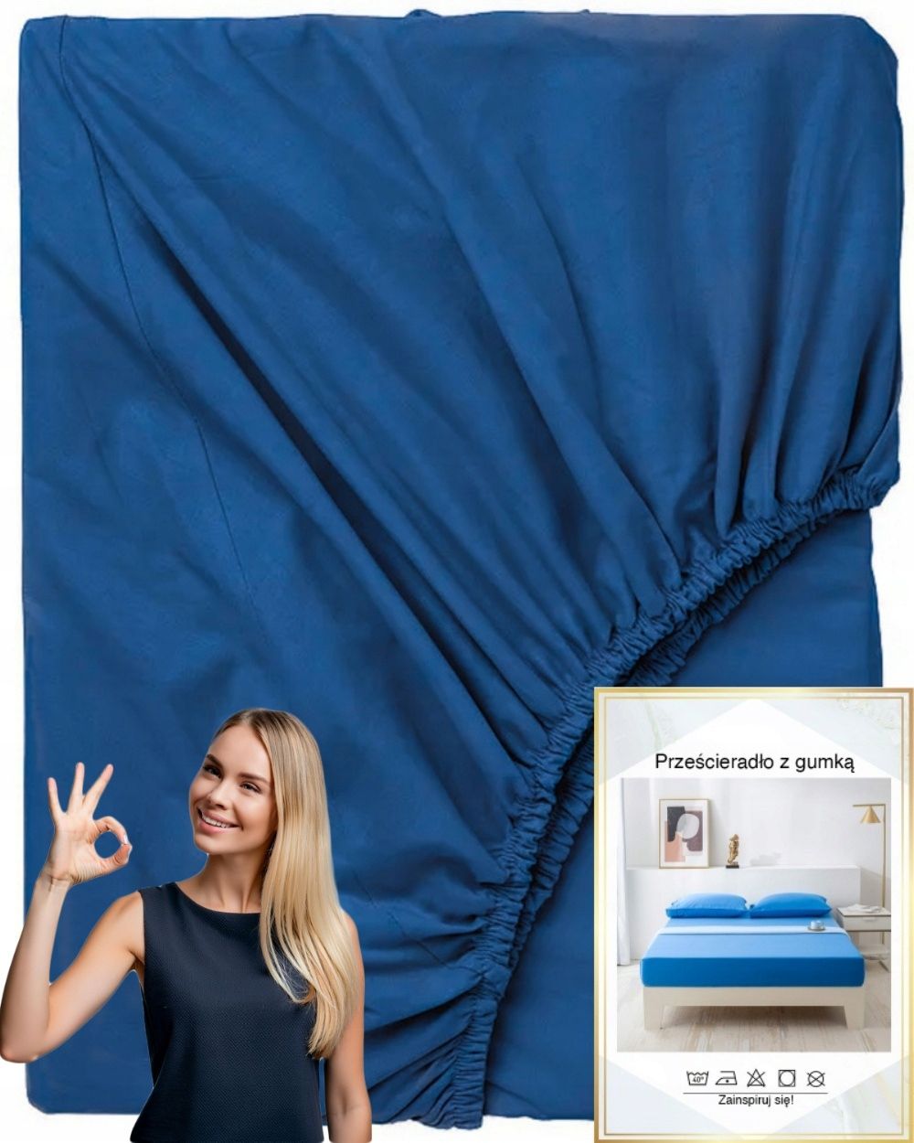  Puuvillane lina pehme kummiga premium 200x220 värvus pistaatsia