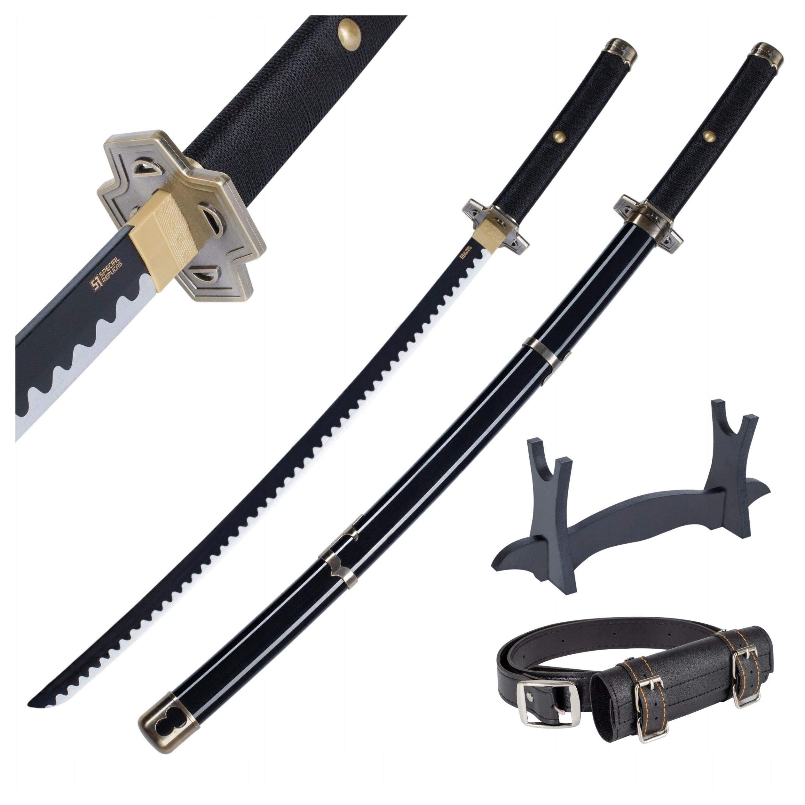  Mõõk katana roronoa zoro wado lchimonji üks tükk cosplay anime jt10512
