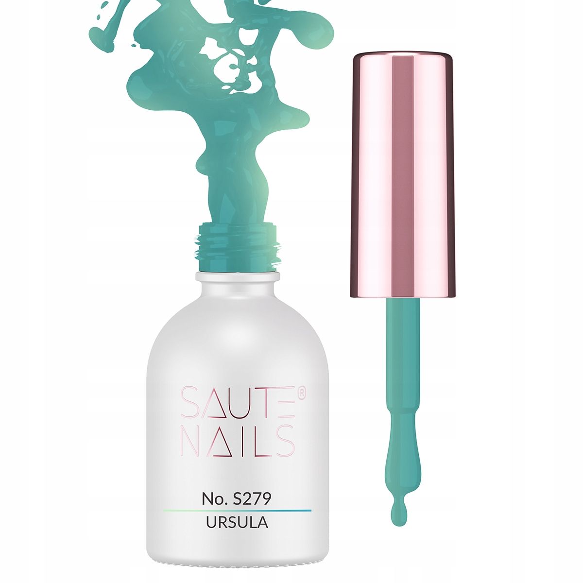  Saute nails hybrid nail polish for nails uv led s161 red lips red 8ml