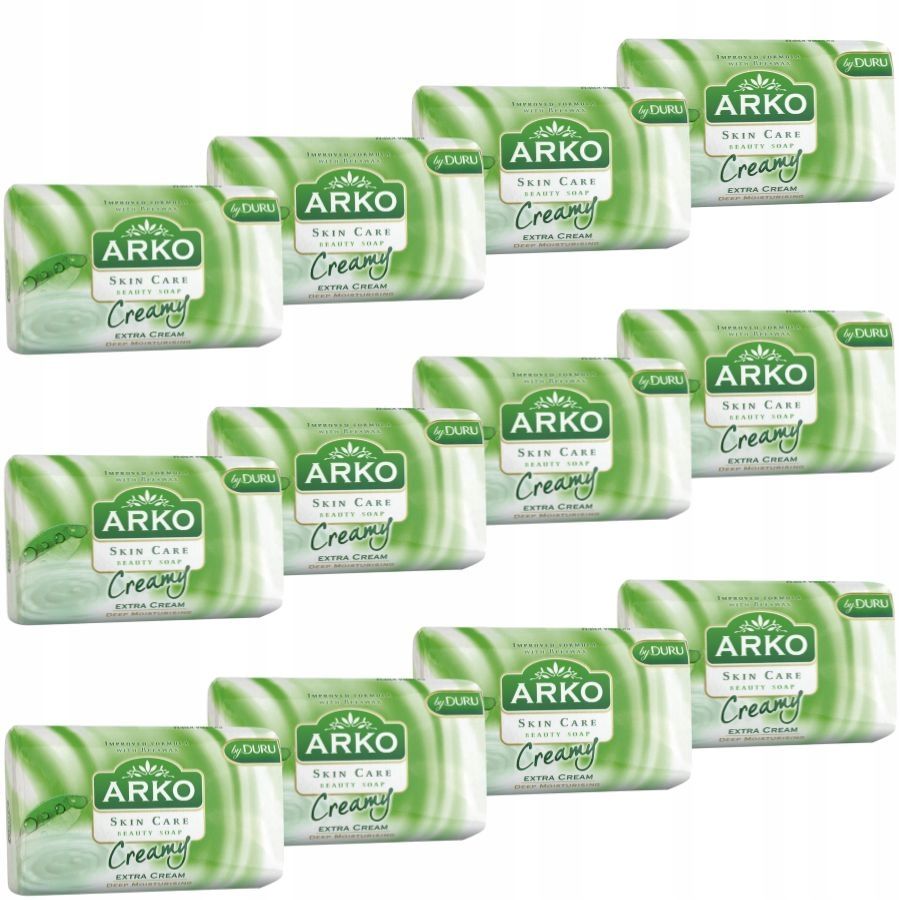  Arko kusové mydlo hydratačný extra cream, 12 x 90 g