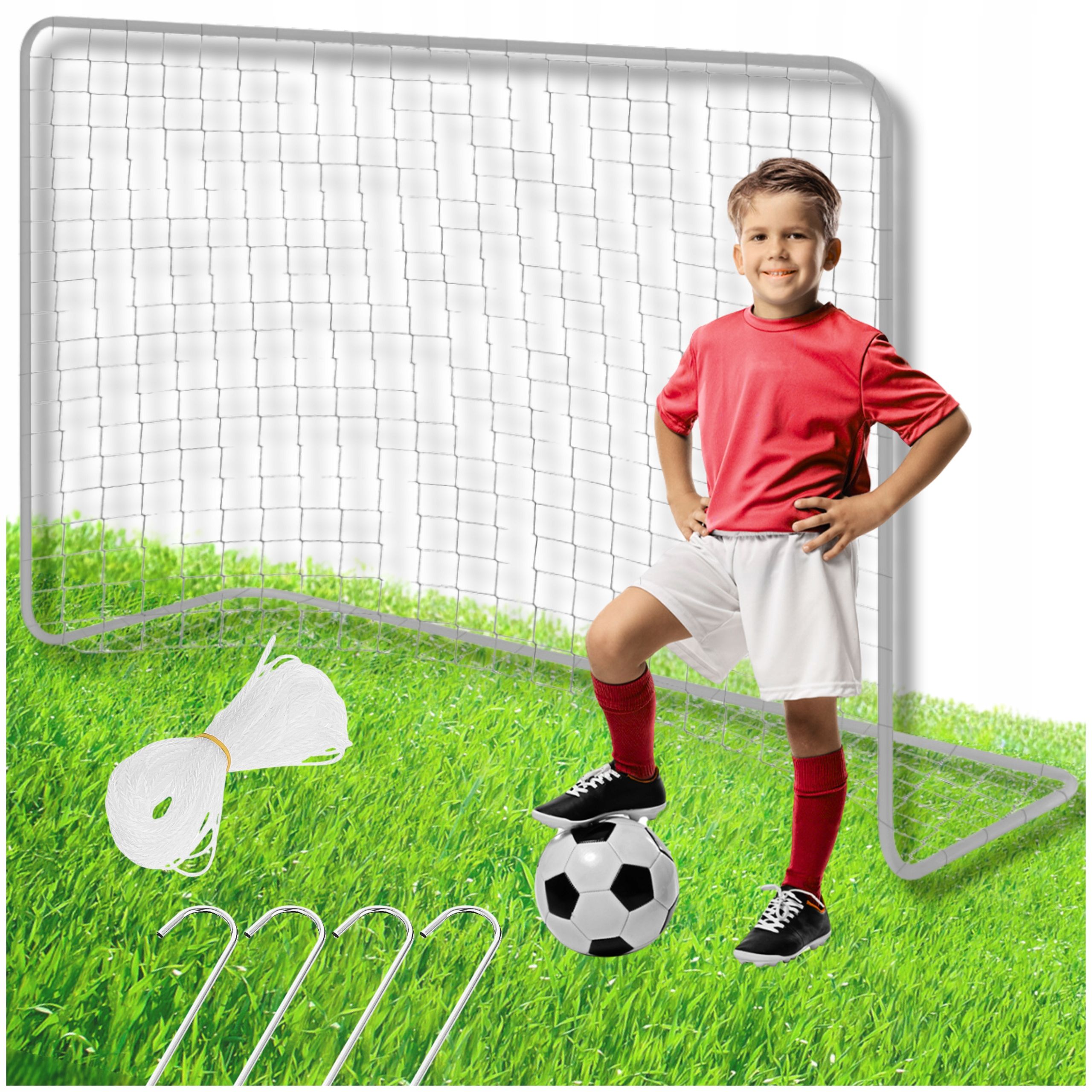  Dideli varteliai futbolas futbolui metalinė 300x200x100cm + kamolys nemokamai