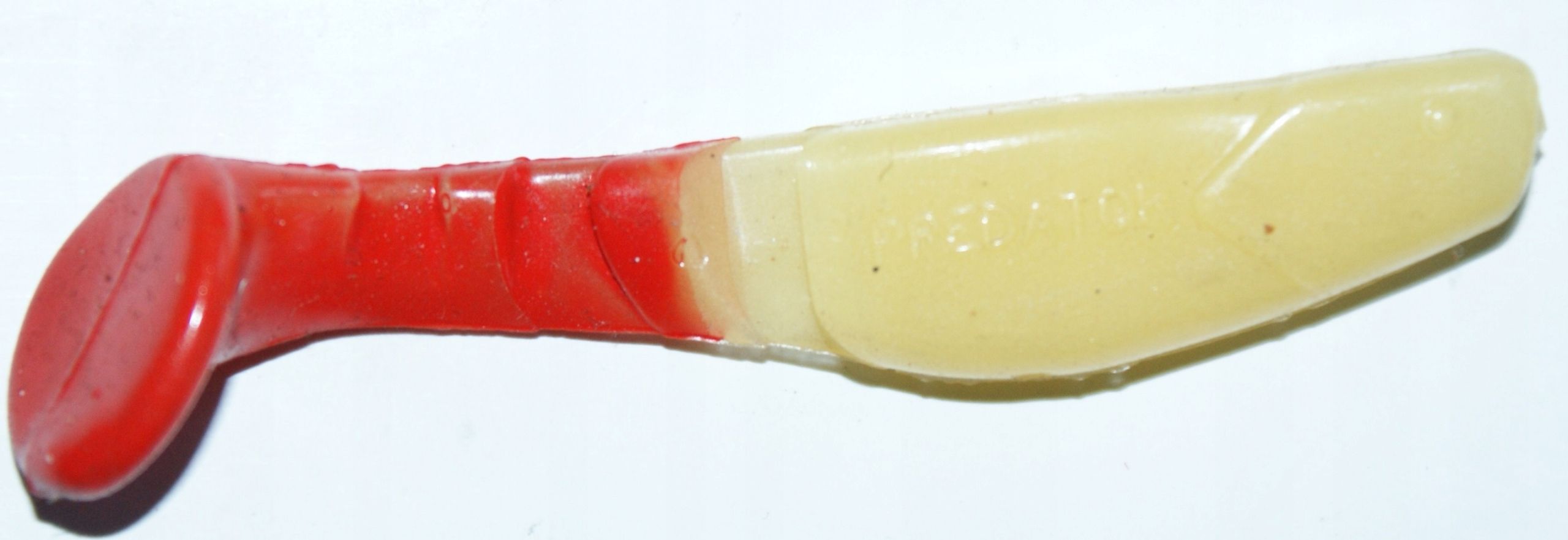  Manns predator 3,5cm geltonas su juodu grzbietem