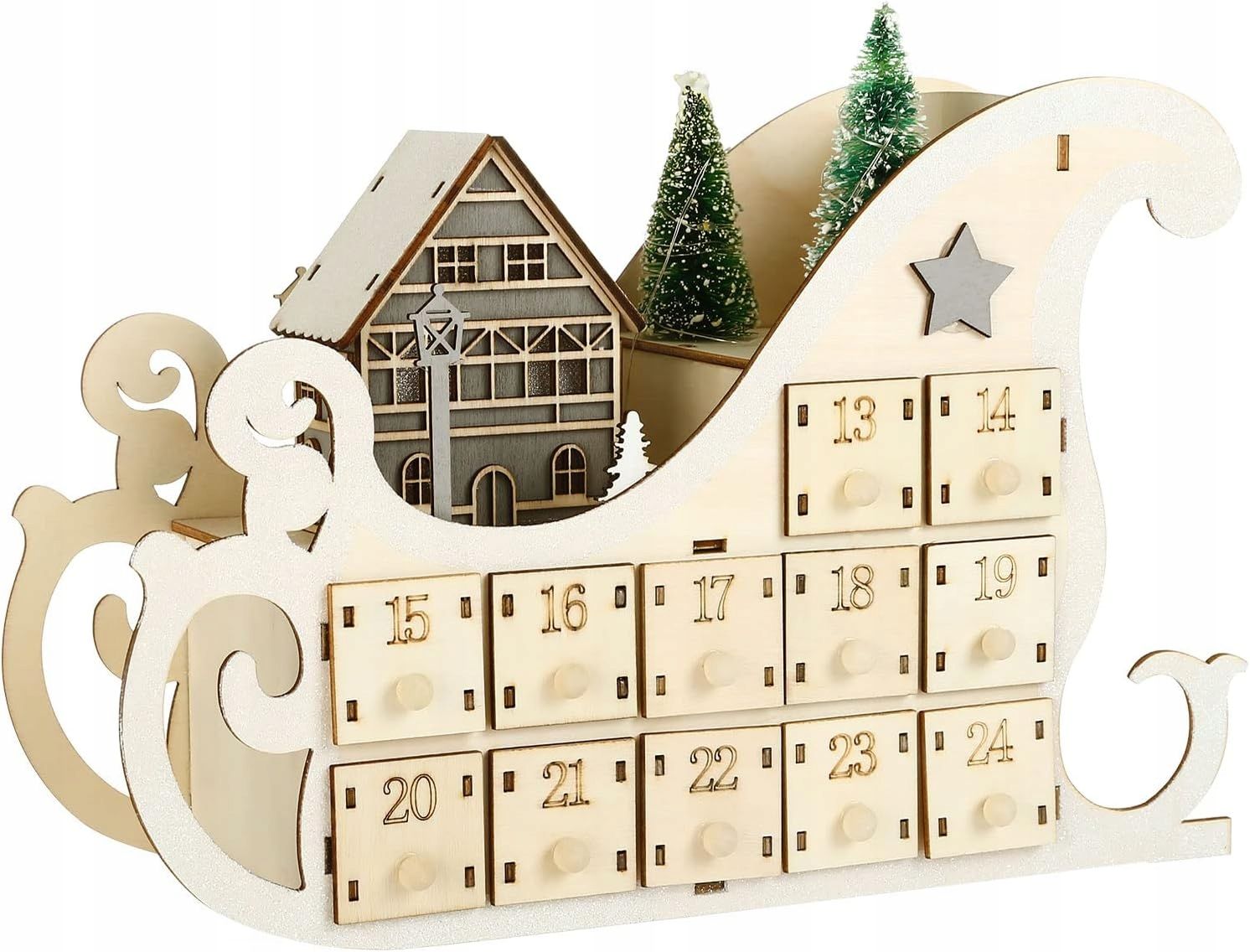 Advent calendar diy christmas eco ecological do it yourself set xxl