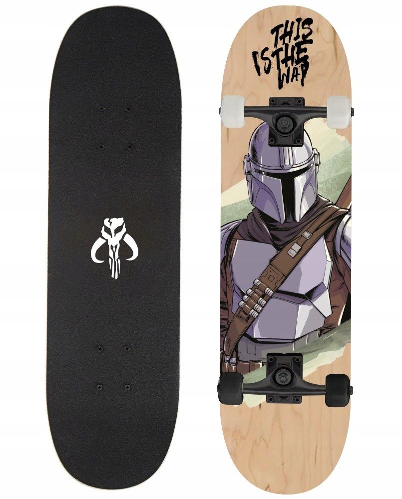  Koka liels skrituļdēlis 79 cm 31 collas mandaloriešu star wars uz 100kg