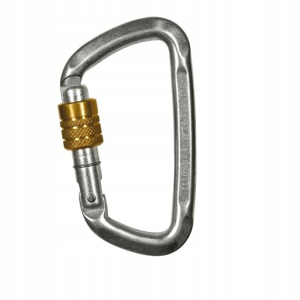  Plieninis karabinas kavos aparatas ct - pillar cf sidabras 30kn 110x61mm 163g en12275