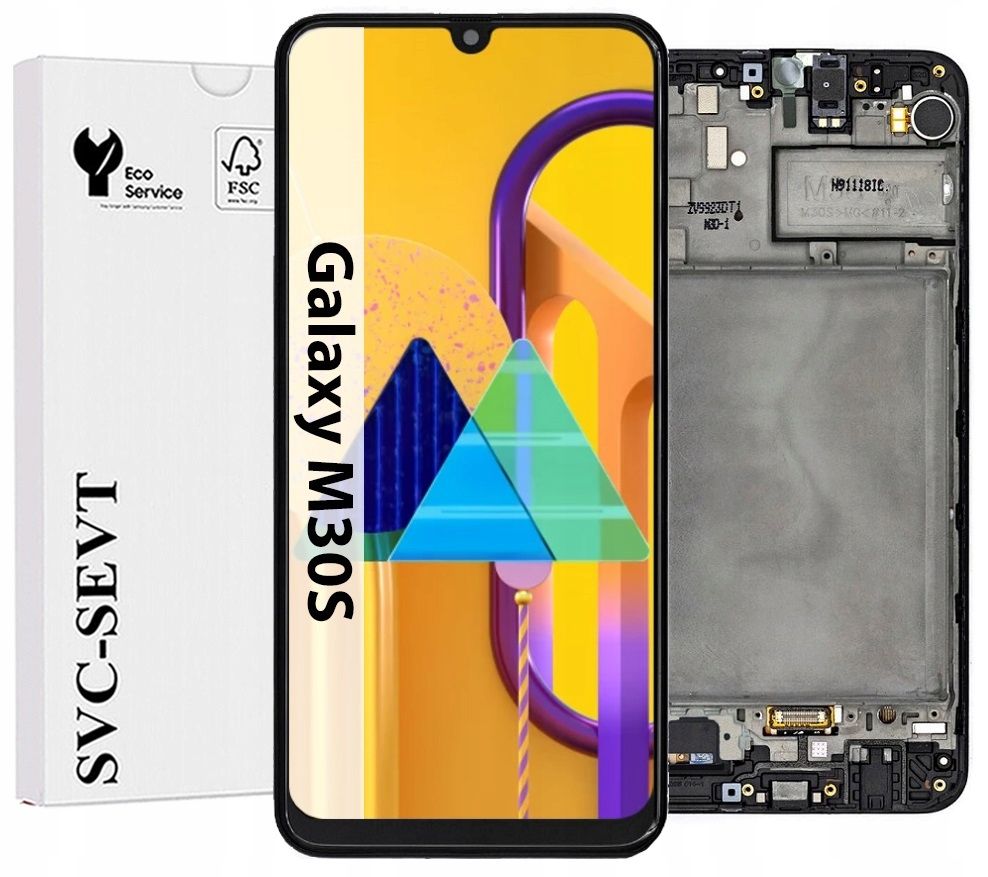  Screen - samsung galaxy m30s m307 frame original lcd screen