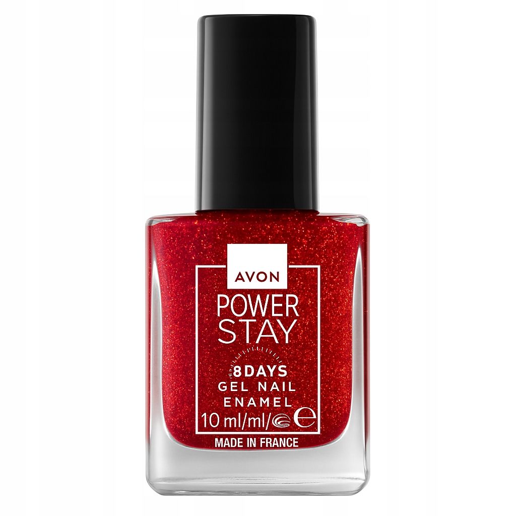  Avon powerstay gel-nagellack für nägel, wirkung hybriden dark dahlia