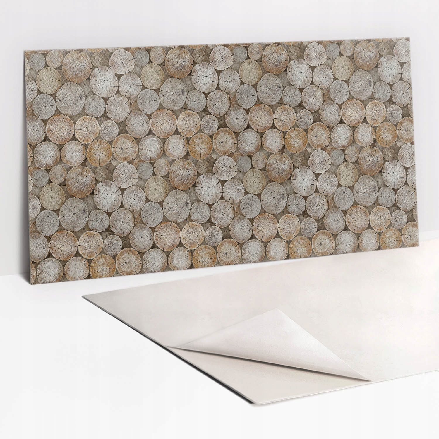  Lipīga plāksne pvc uz sienas, stāvs moderns moderns rindas 100x50 cm