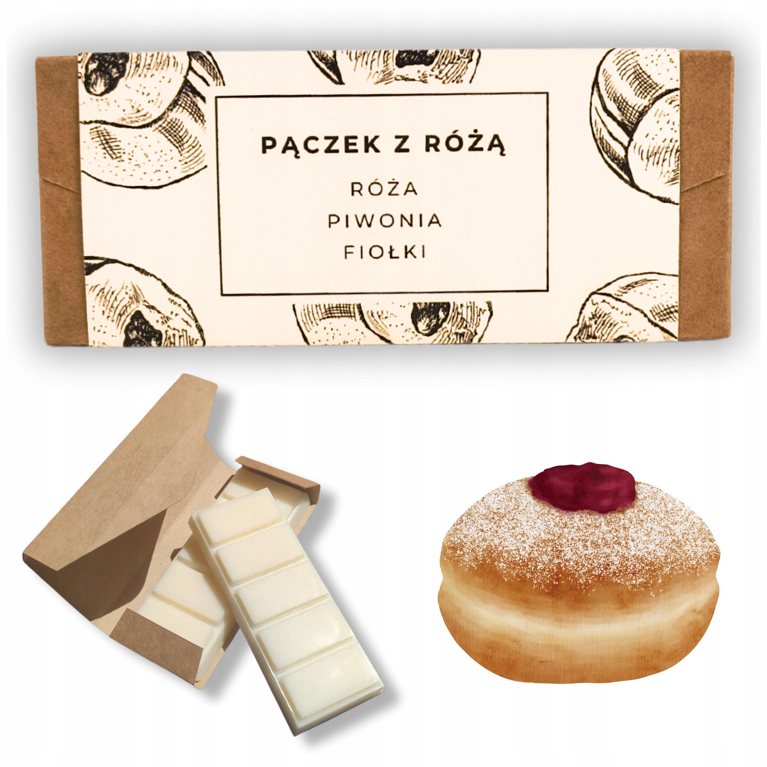  Sojas vasks kamīnam – rum & kokosrieksts, ilgstoša, intensīva smarža