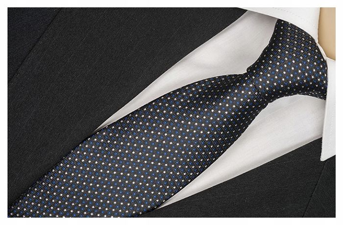  Klasický jednobarwny rovný uvázat 7cm muž za kostým jacquard rr32