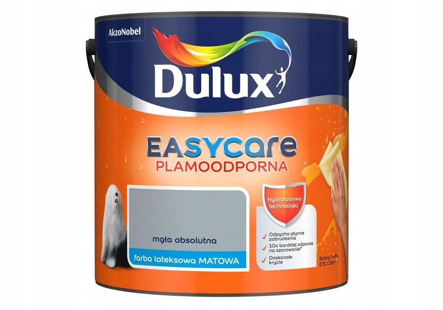  Dulux easy care krāsu niebianska enerģija 2,5l