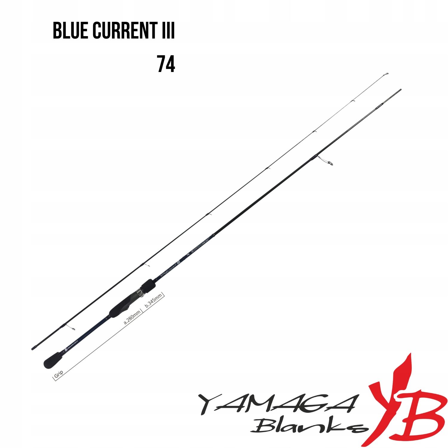  Meškerė casting yamaga blanks blue current iii 82b