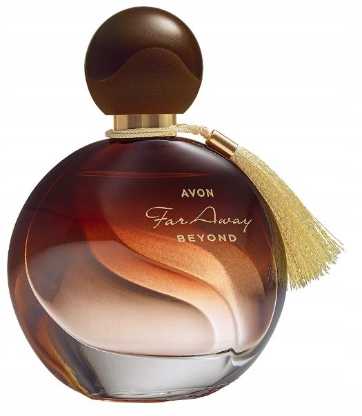  Avon far away aurora perfumed water vanilla lily rose vial unikat