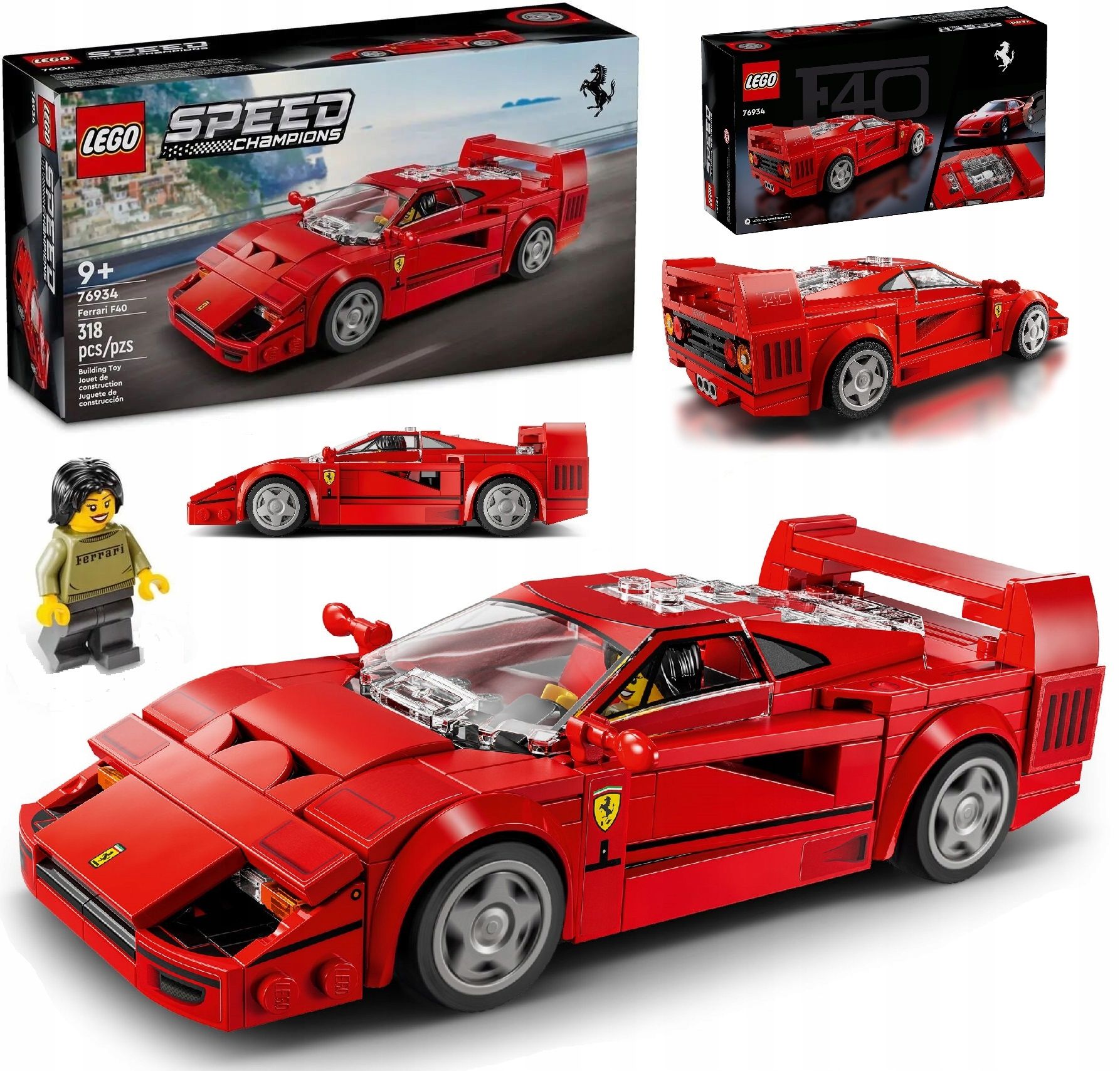  Lego speed champions 76934 supersamochod ferrari f40 gift