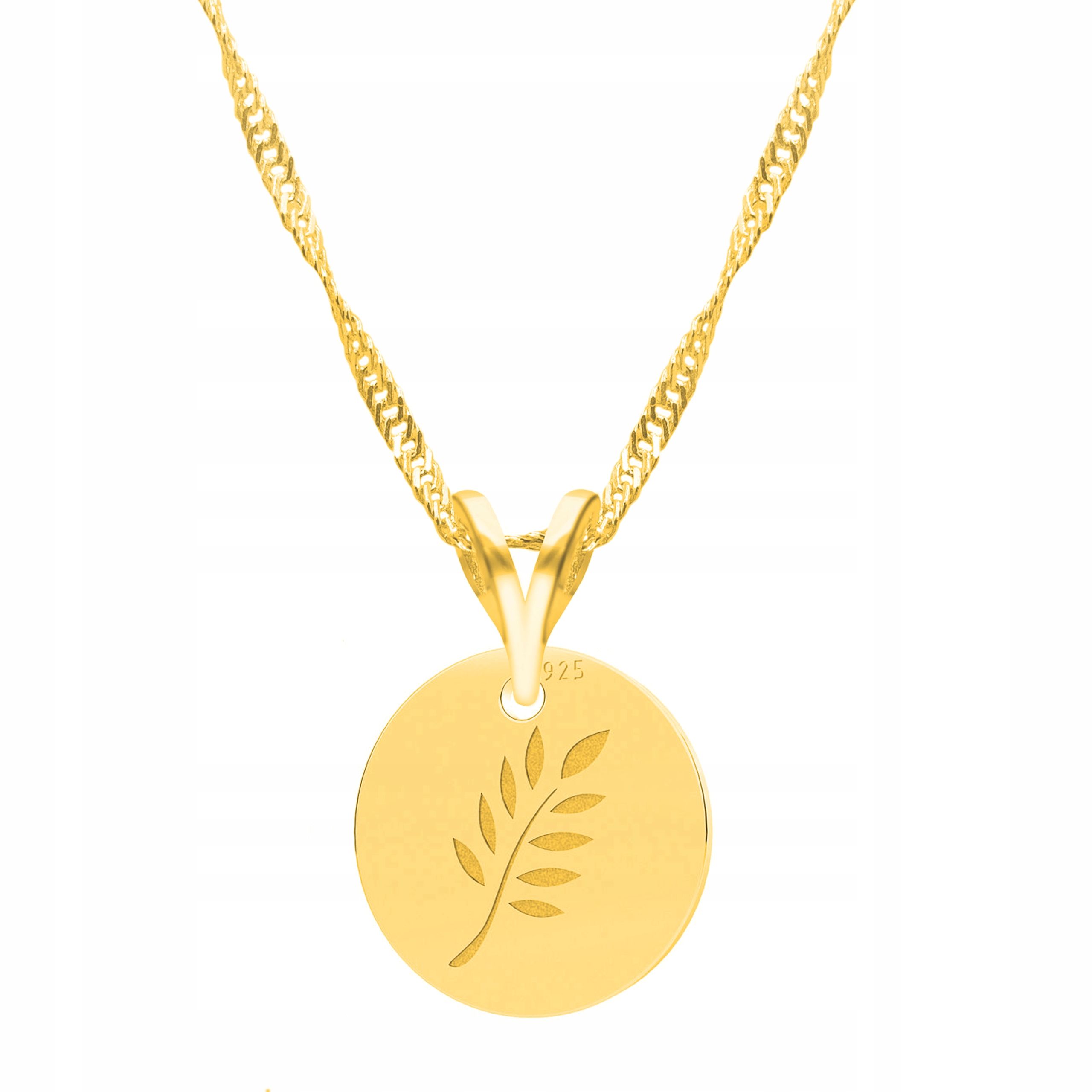  Goldkette halskette 925 mond hörner