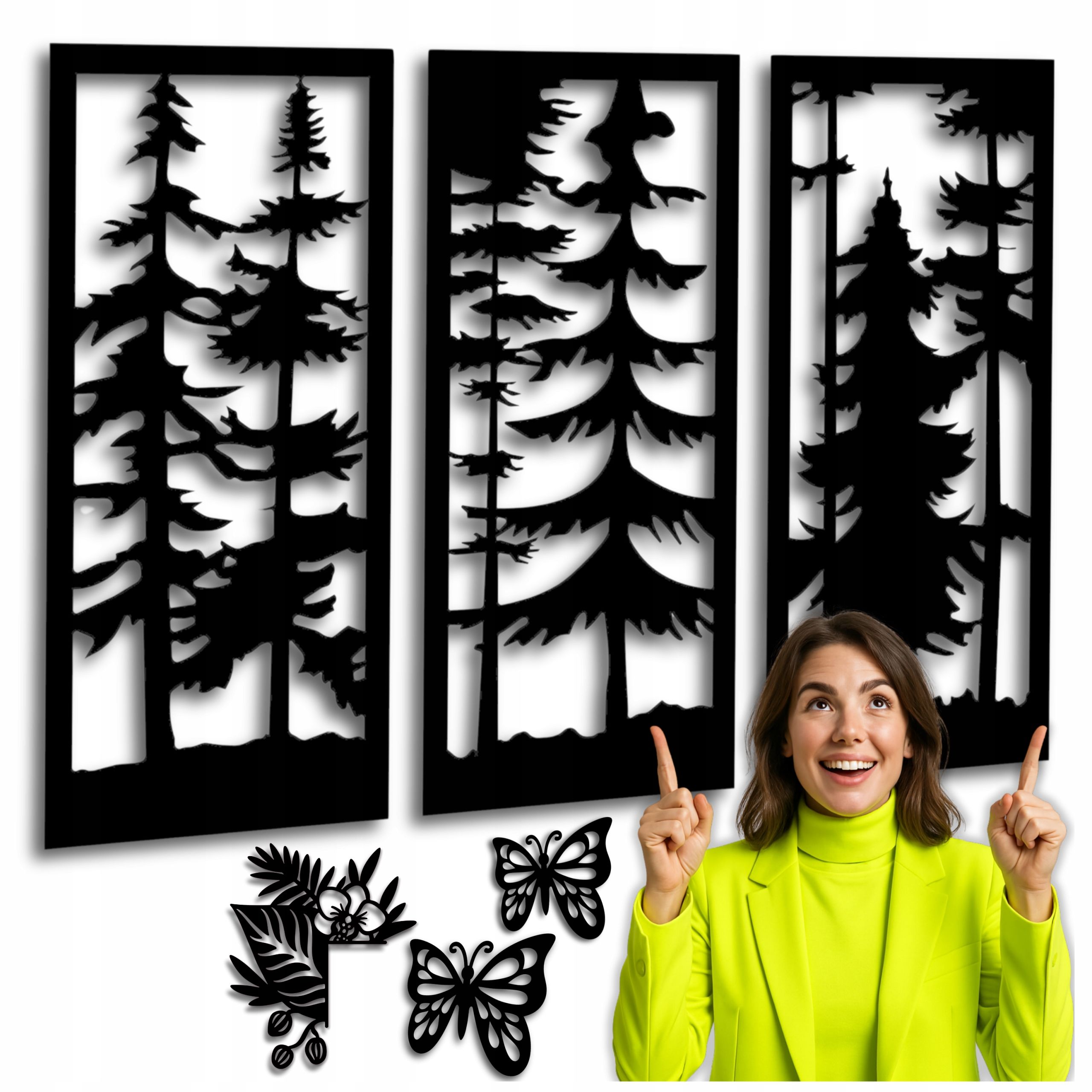  Openwork painting for the living room paintings on the wall wall decoration landscape gor