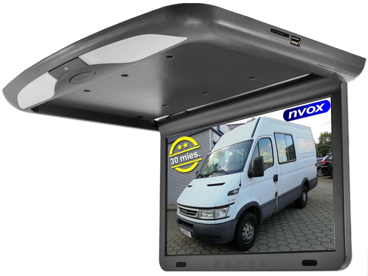  Nvox car monitor ceiling hanging lcd 20 " inches led ir vga