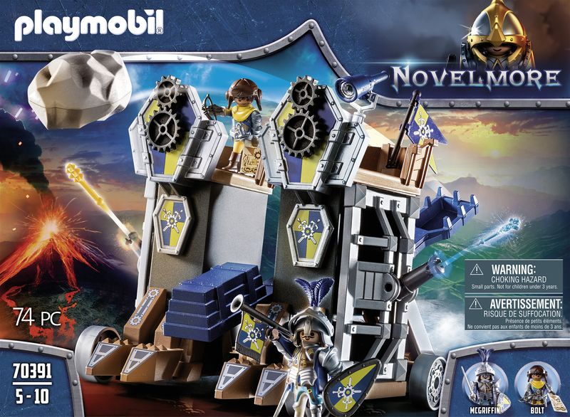  Komplektas playmobil 71423 automobilis su nameliu ant ratų
