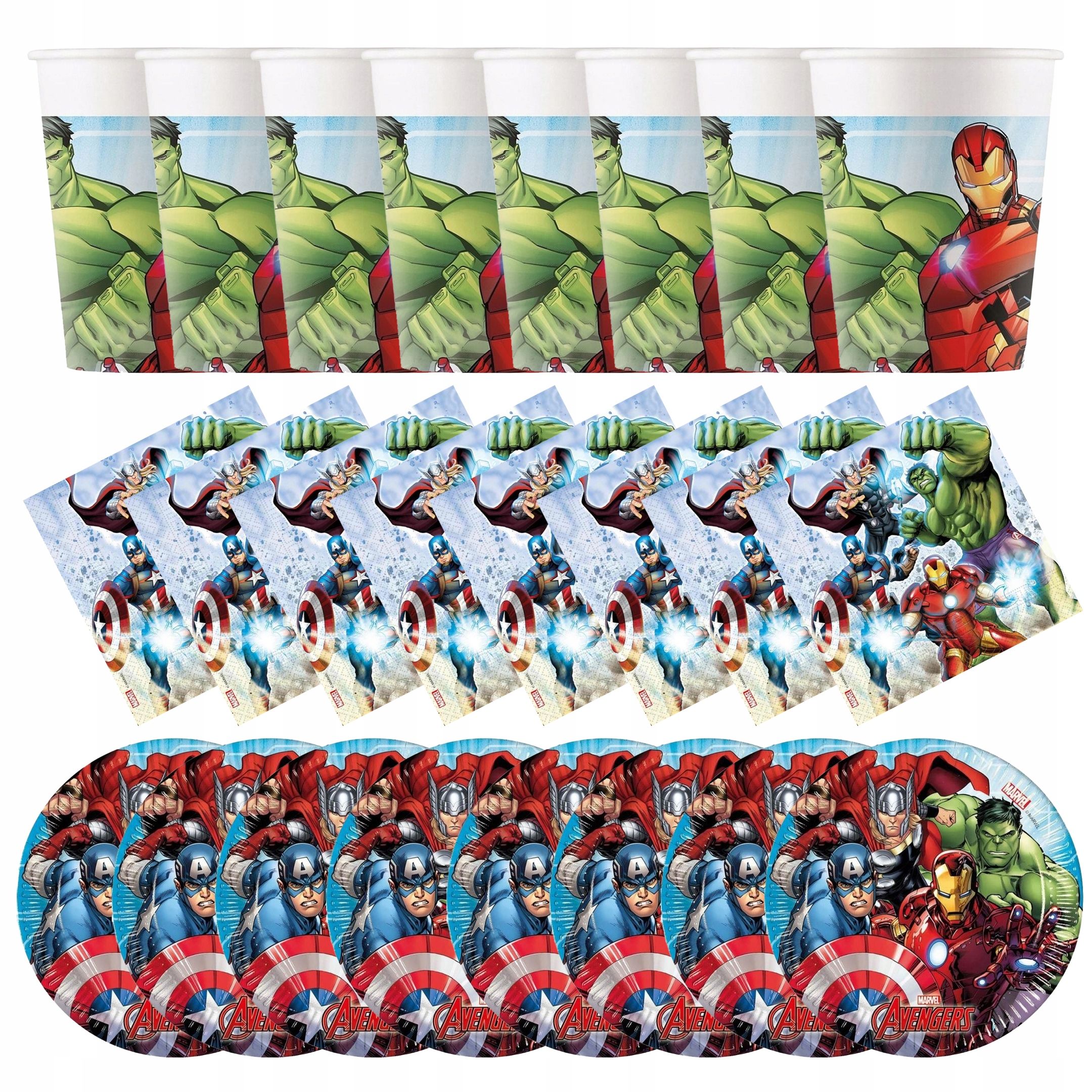  Set cups saucers napkins pixels game he games birthday 32el