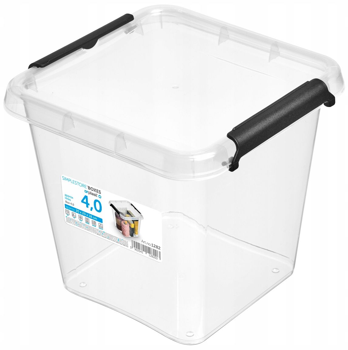  Dėžė plastikinė dėžė organaizeris moxom 4,5l