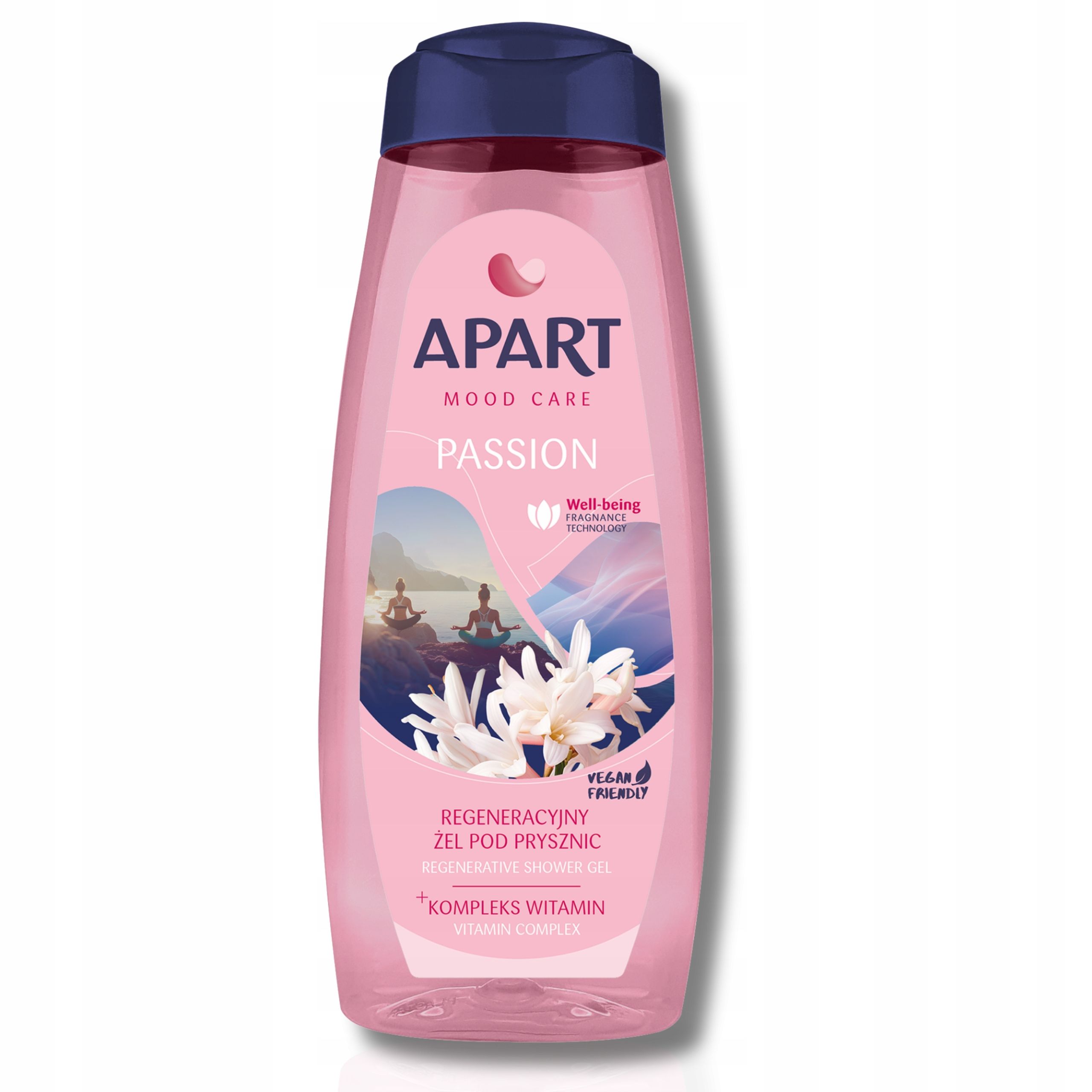  Apart sprchový gel ženský vyživování relaxační stimulující 5x 500ml
