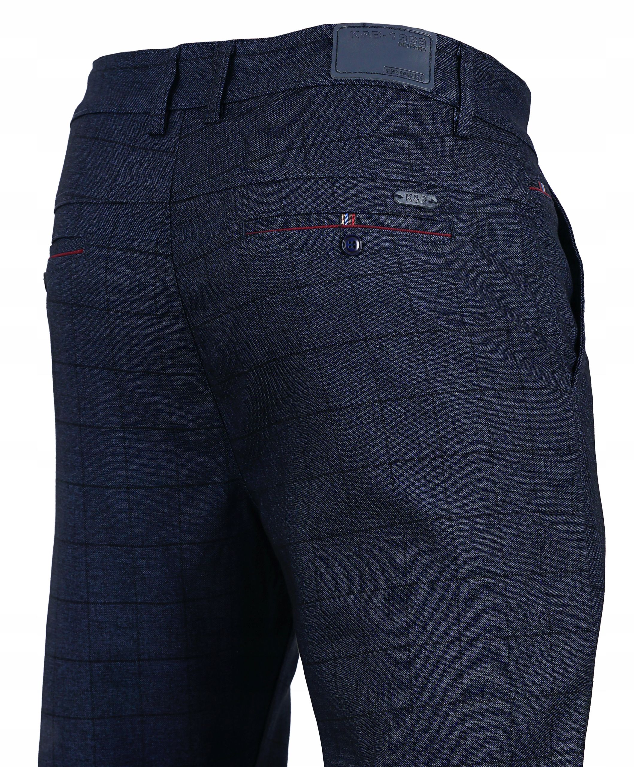  Pánské kalhoty bavlna šedá džínovina sarol jeans w48 l30 pás 124-128 cm