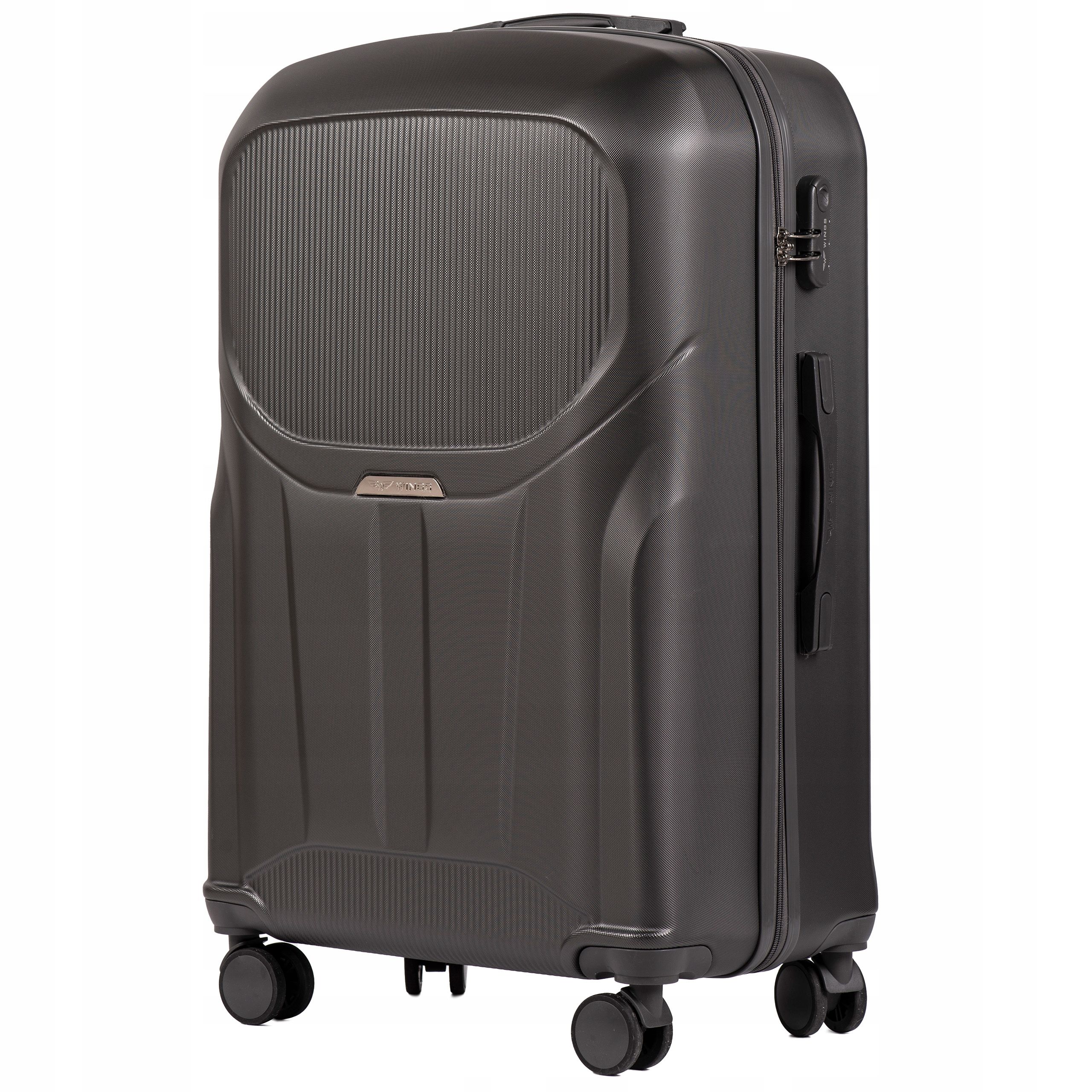  Wings predator pdt01 s , rankinio bagažo lagaminas abs+ , 38 l , dark grey