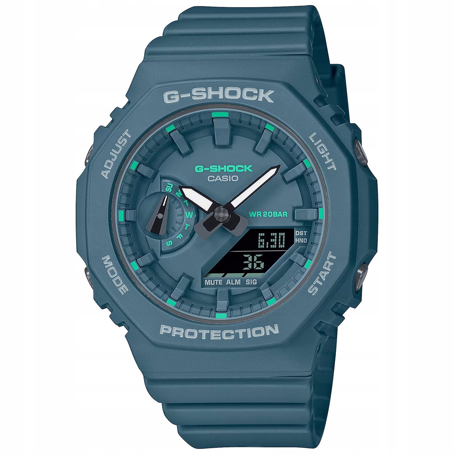  Casio women&#39;s watch gma-s2100ws-7aer