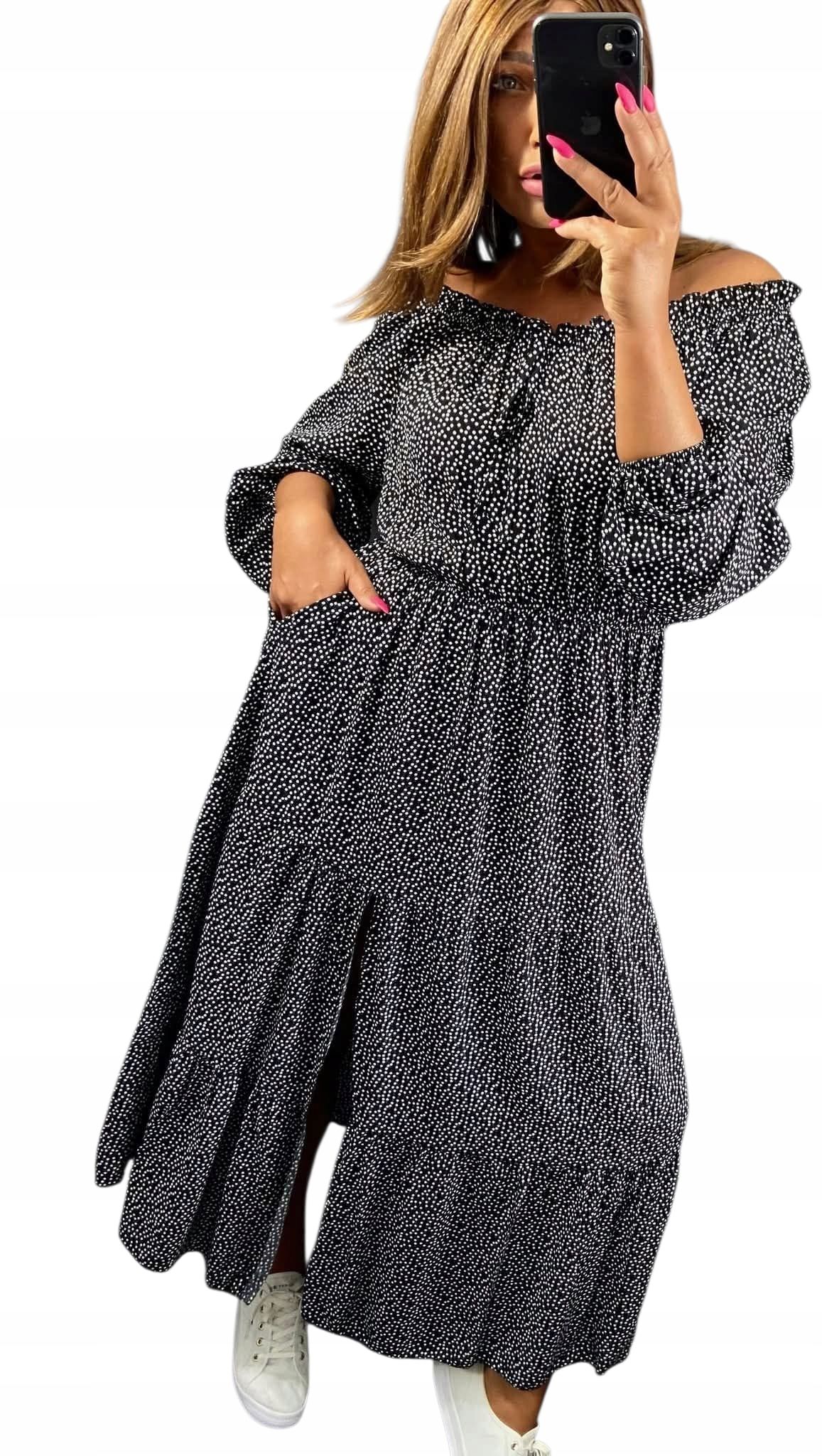  V604 šaty španělština se vzory k8 r. 50 (5xl)